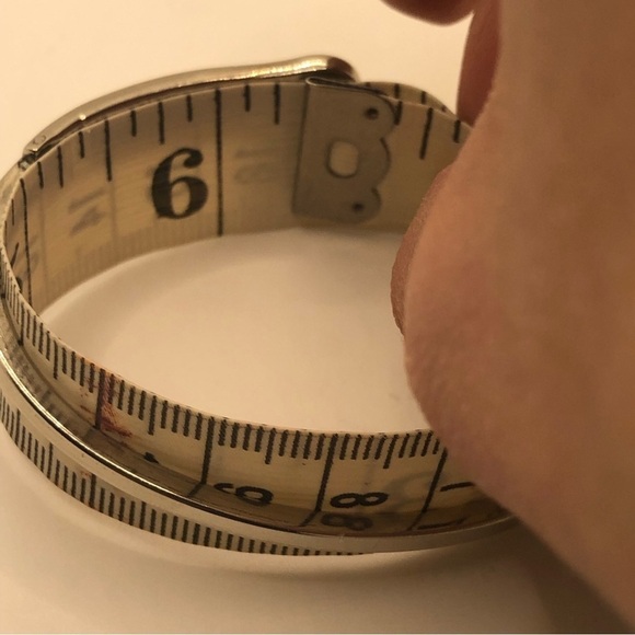 Vtg Taxco Sterling Blue Green Crushed Turquoise Pinch Bracelet 6.3” / 2” - Picture 5 of 6